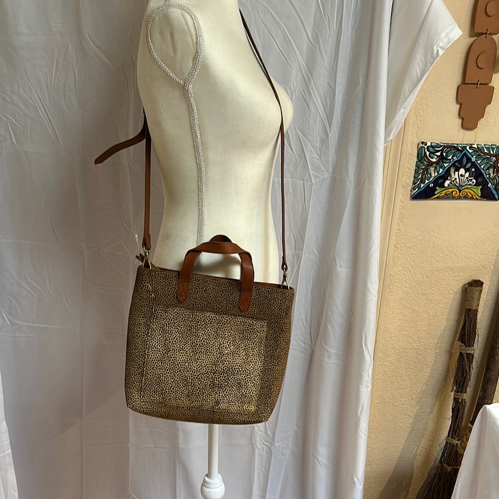 NWT Madewell Pony-skin and Leather Crossbody Bag